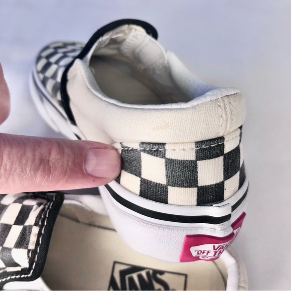 Vans Kids Combo T-Shirt Size Medium And Classic Slip On Shoes Size 12 (Lot Of 2) - Picture 11 of 16